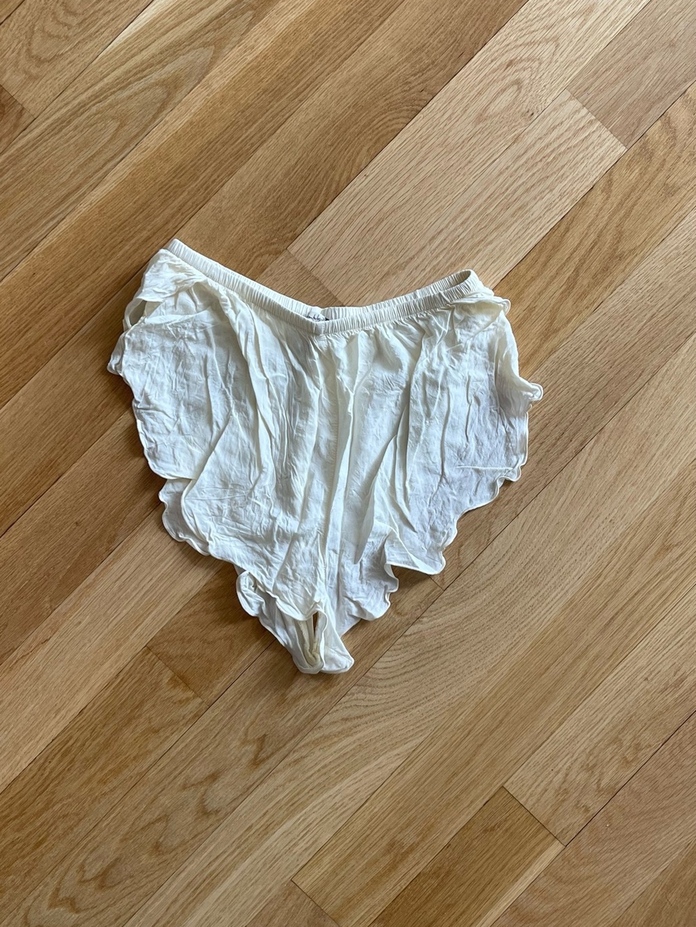 Free People: out of this world shorts - white